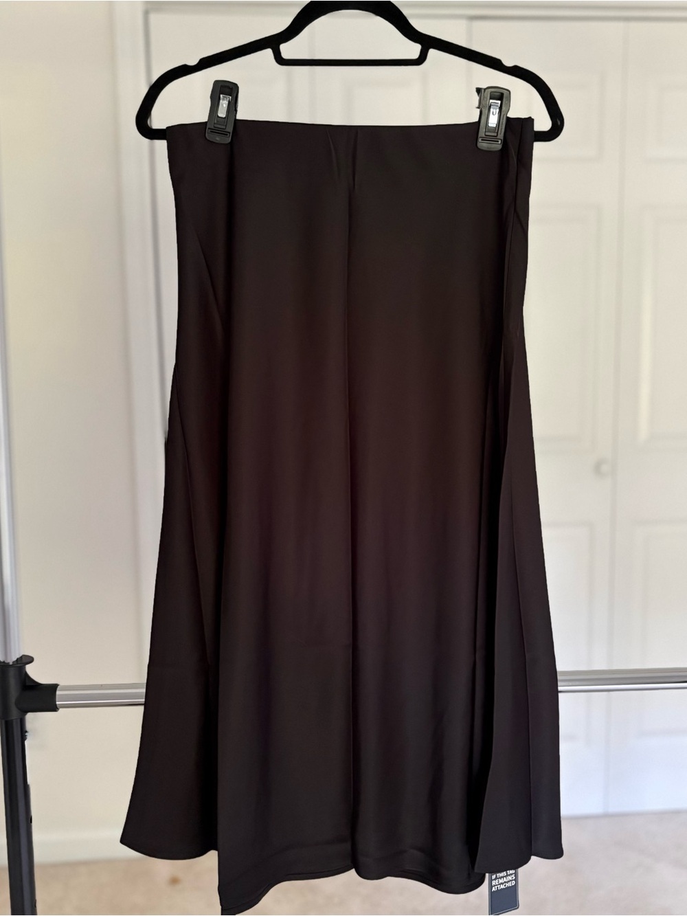 Women's A-Line Black Skirt